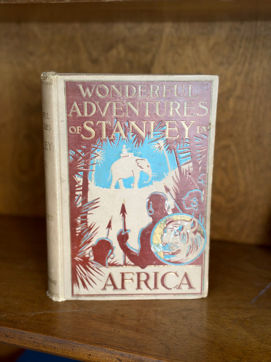 Antique Stanley in Africa Illustrated Hardcover Book, Conkey 1899