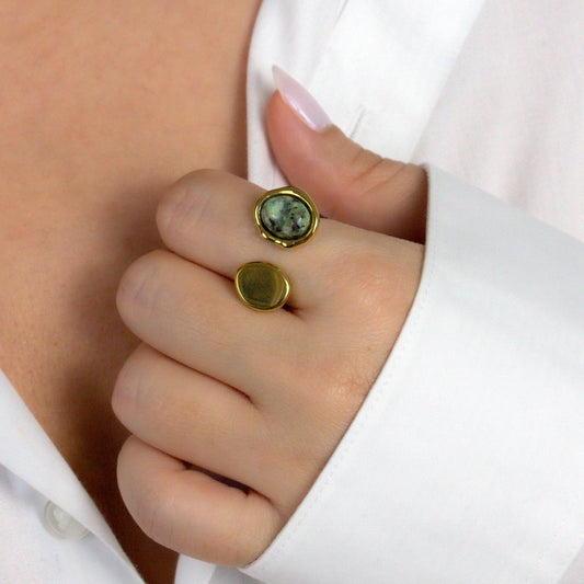 VIOLA African Turquoise Ring