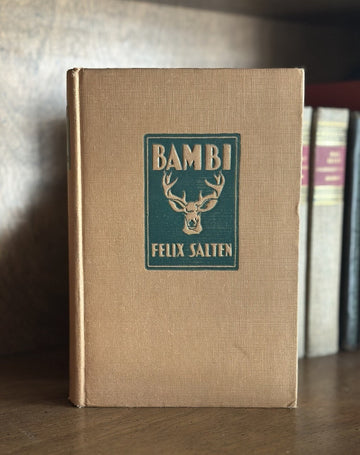 Vintage 1929 Bambi by Felix Salten, Grosset and Dunlap hardcover