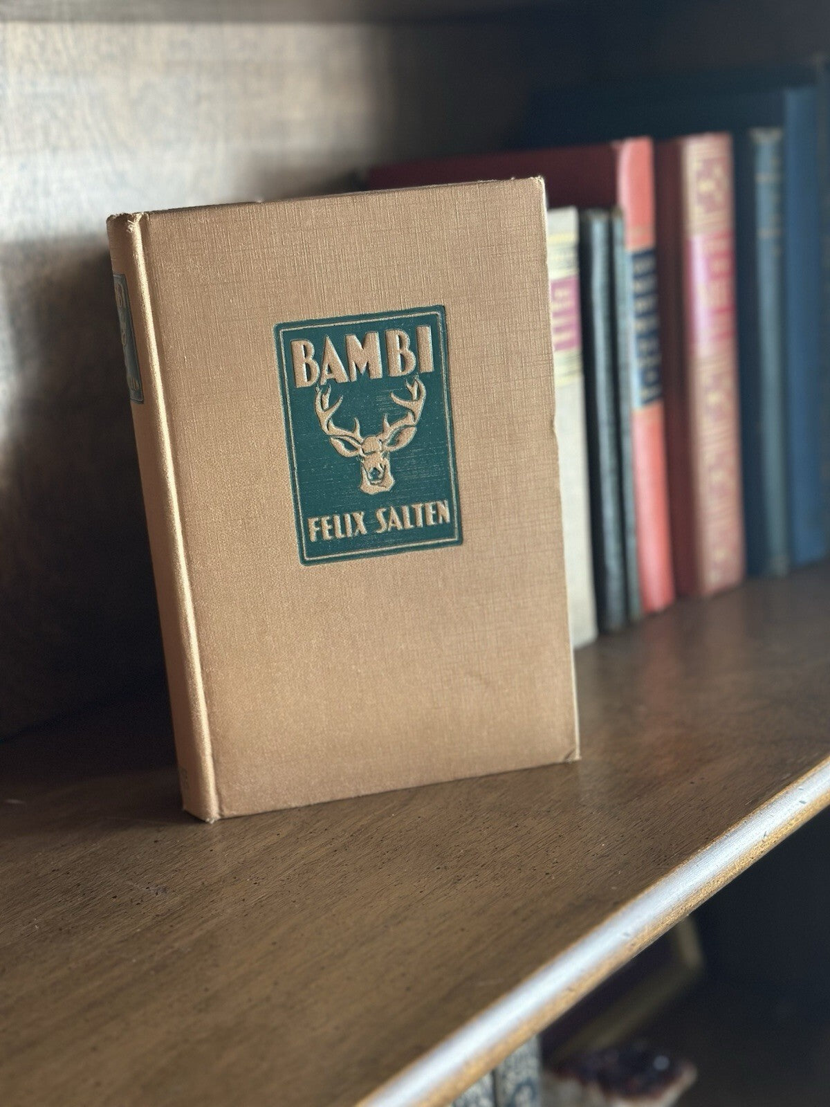 Vintage 1929 Bambi by Felix Salten, Grosset and Dunlap hardcover, photo 2