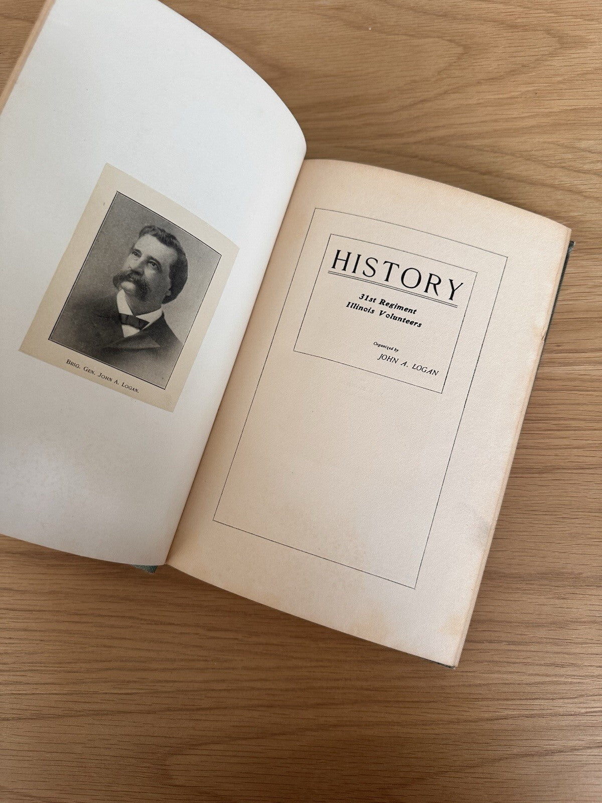 1902 History of the 31st Regiment Illinois Volunteers Civil War book, photo 8