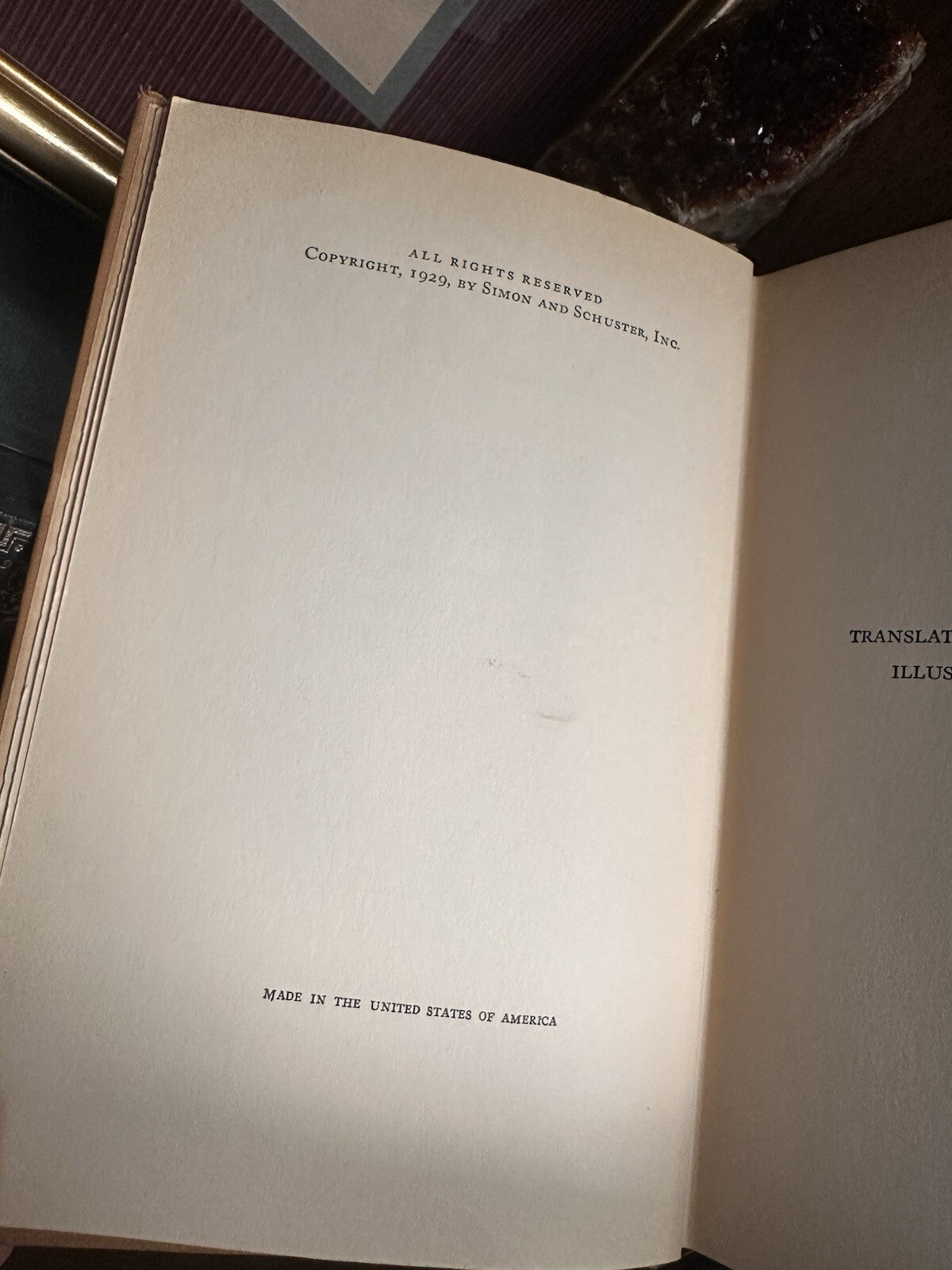 Vintage 1929 Bambi by Felix Salten, Grosset and Dunlap hardcover, photo 6