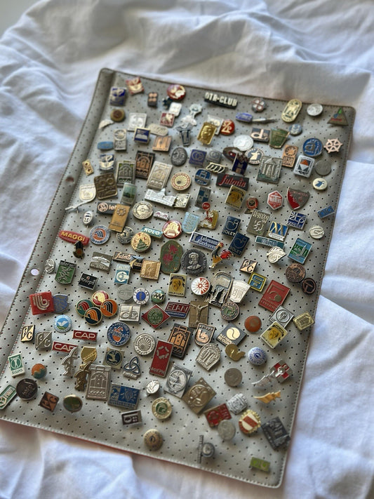 150+ Vintage Yugoslavia Enamel Pin Badge Lot 1960s 70s 80s Advertising Travel