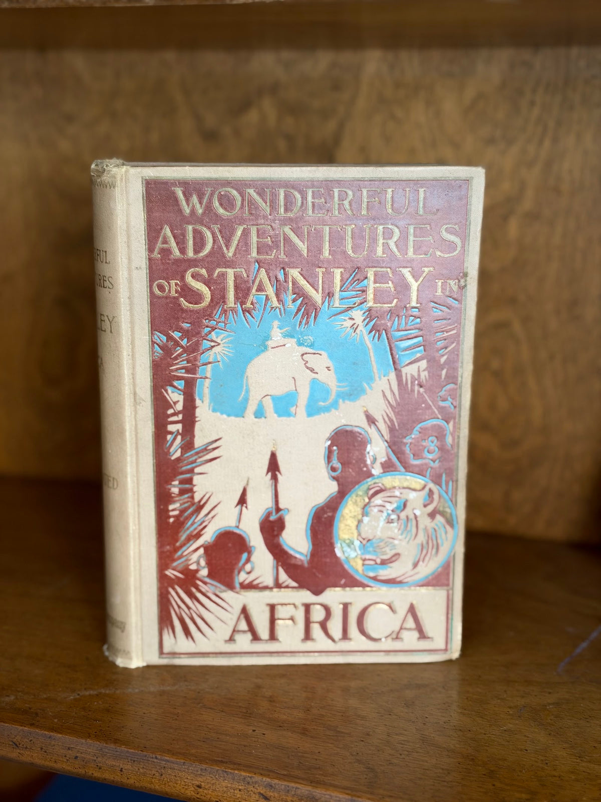 Antique Stanley in Africa Illustrated Hardcover Book, Conkey 1899