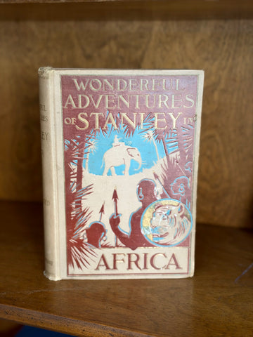 Antique Stanley in Africa Illustrated Hardcover Book, Conkey 1899